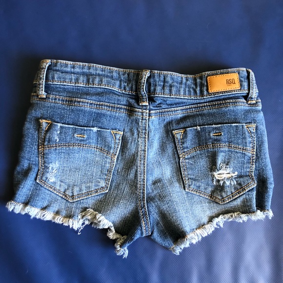 Girls RSQ Jean shorts - Picture 2 of 3